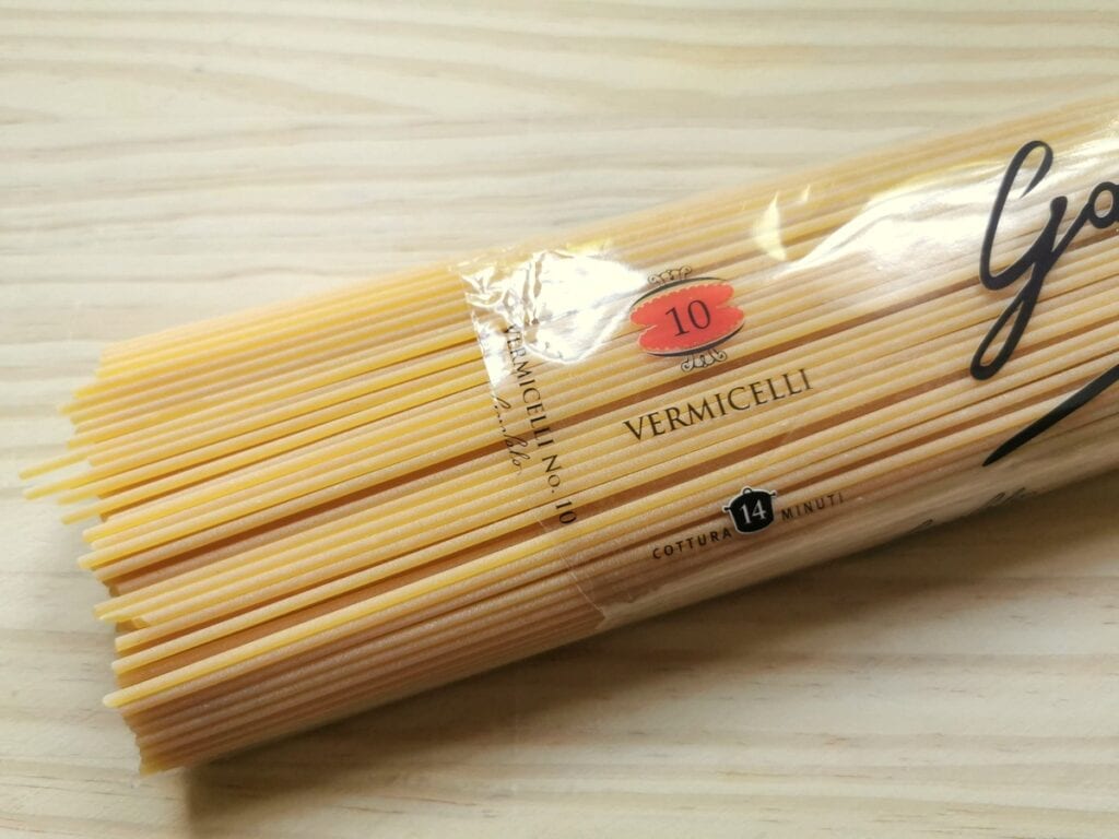 Dried vermicelli from Garofalo