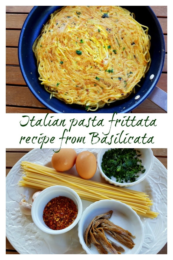 vermicelli pasta frittata