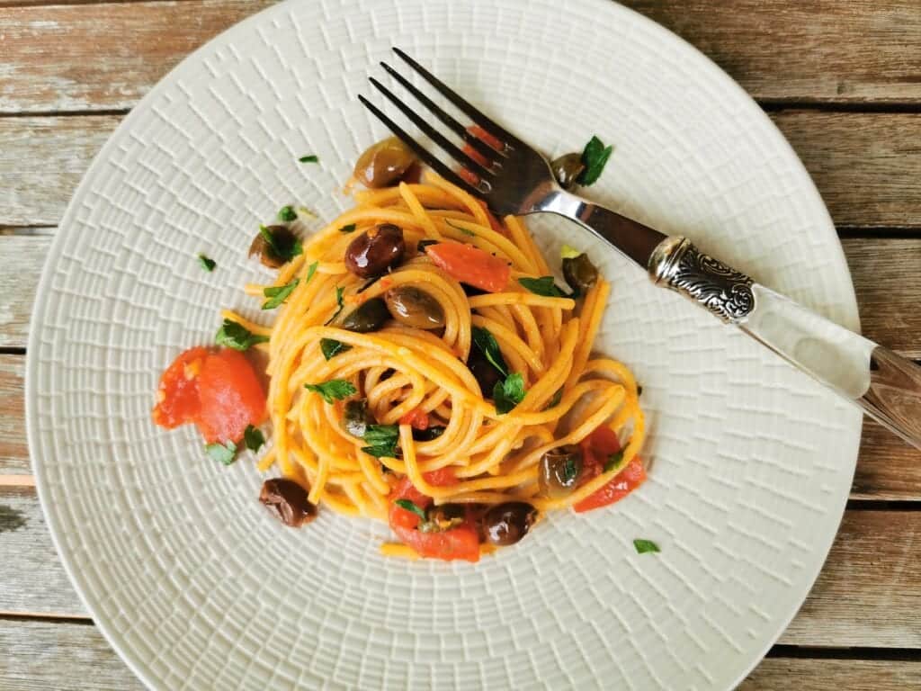 authentic spaghetti alla puttanesca