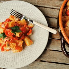 baked pasta alla Tranese recipe from Puglia