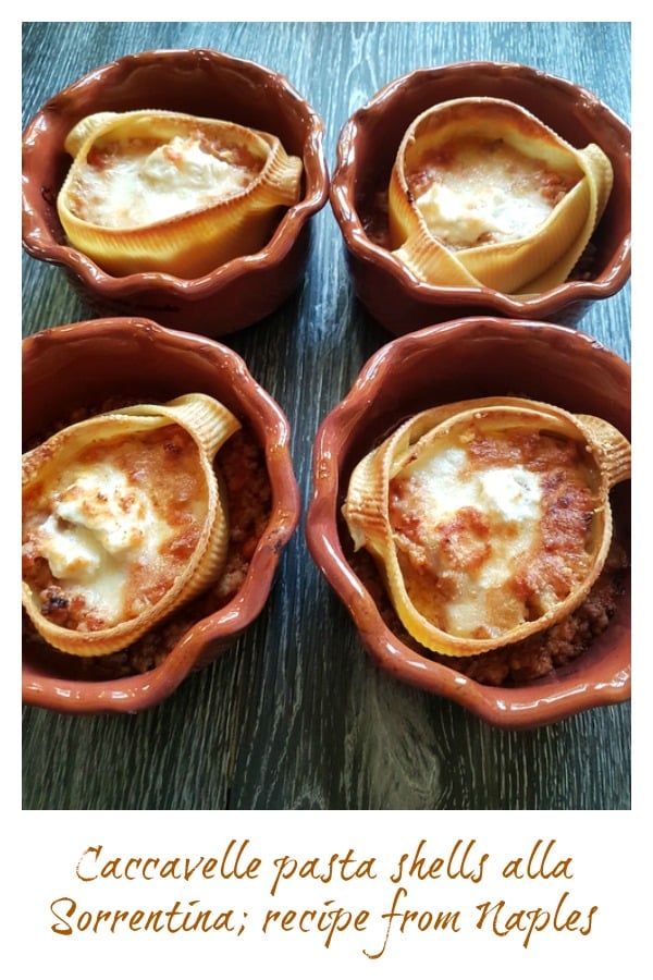caccavelle pasta alla Sorrentina