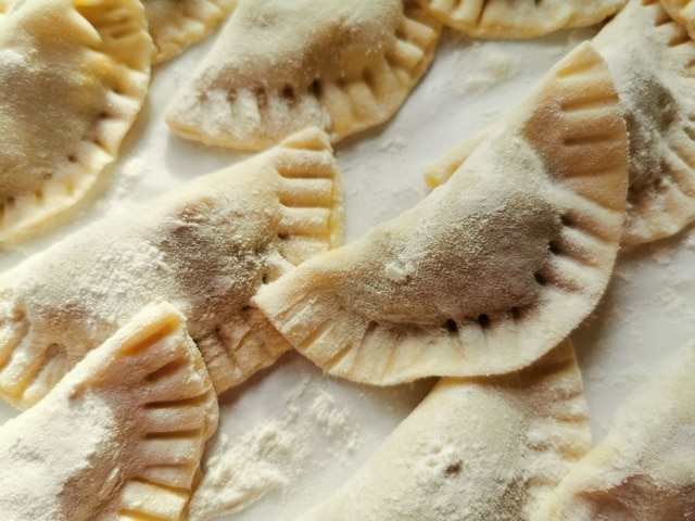 Cjarsons ravioli from Friuli