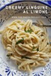 creamy linguine pasta al limone