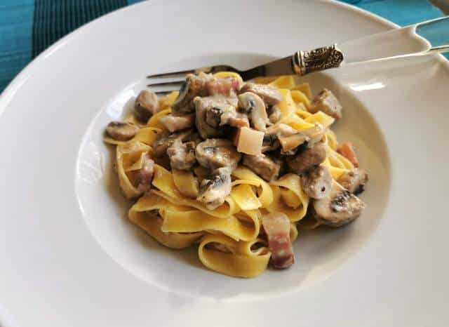 tagliatelle alla Castellana recipe from Trentino-Alto Adige