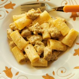 sausage and saffron pasta alla monzese