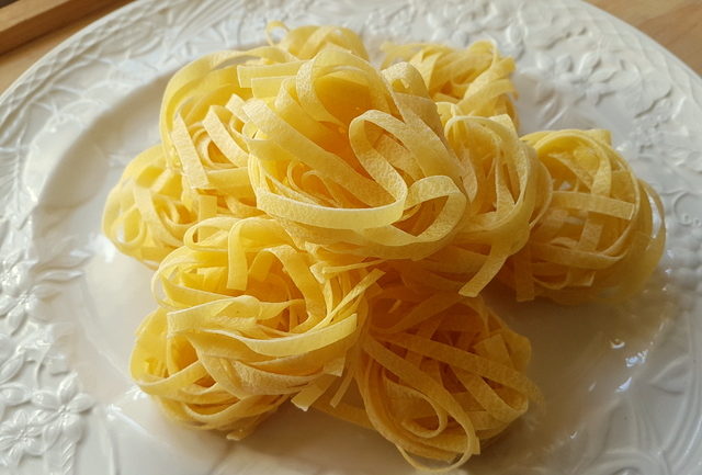 torkade tagliatelle bon