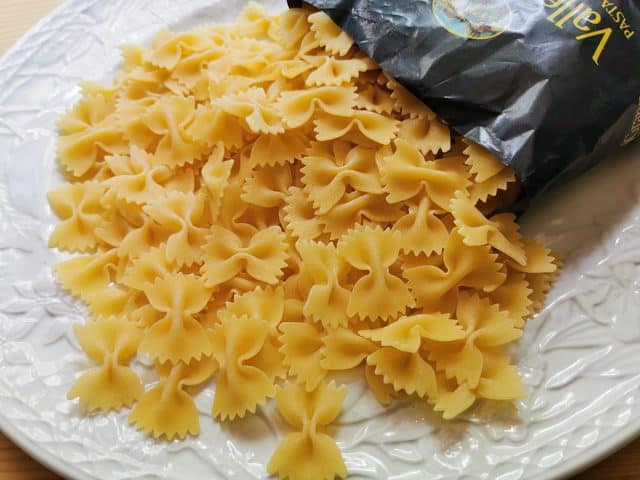 farfalle (bow-tie pasta) from Valle del Grano