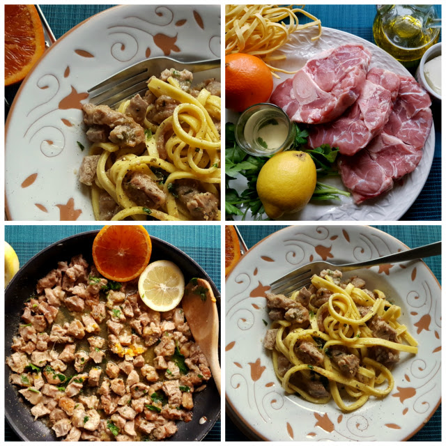 fettuccine pasta ossobuco