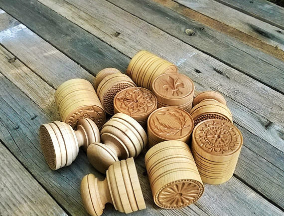 Corzetti or Croxetti pasta stamps