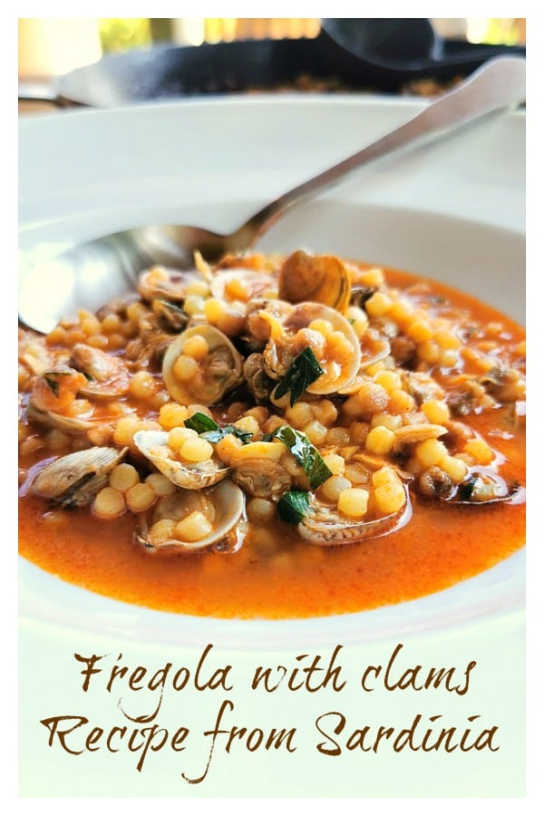 fregola with clams (long image)