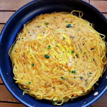 pasta frittata from Basilicata