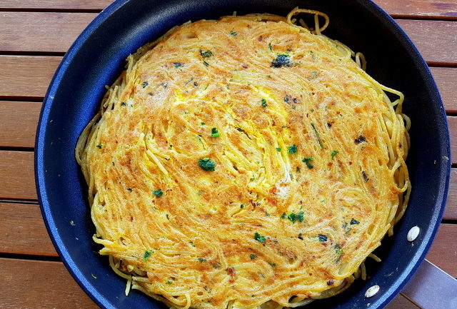 pasta frittata from Basilicata