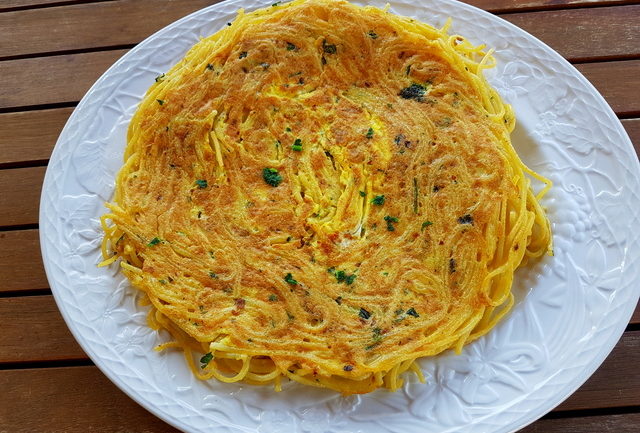 pasta frittata from Basilicata