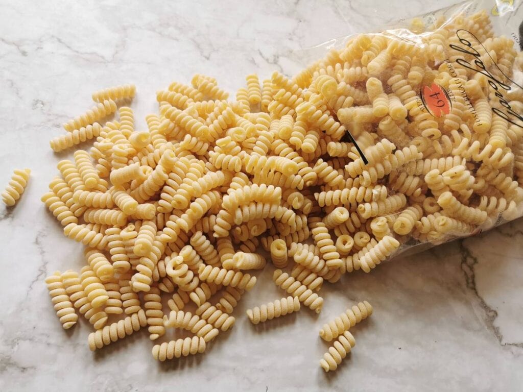 fusilli corte bucati pasta from Garofalo