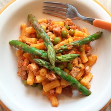 gargati with spring ragu