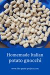 Homemade Italian potato gnocchi