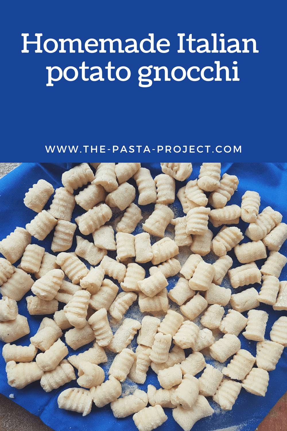 Homemade Italian potato gnocchi