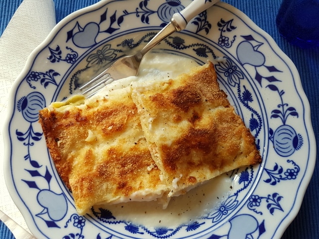 homemade smoked salmon cannelloni