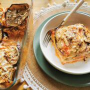 Lasagna alla Norma.