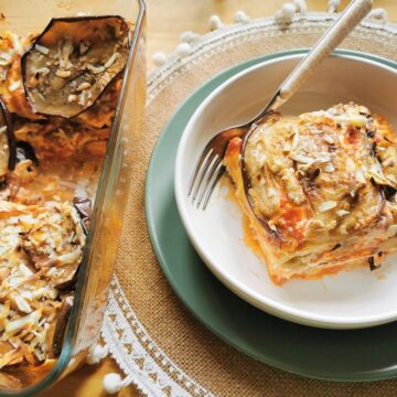 Lasagna alla Norma.