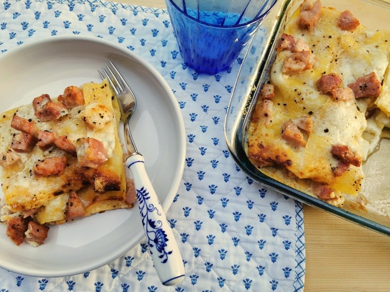 lasagna valdostana from Aosta Valley