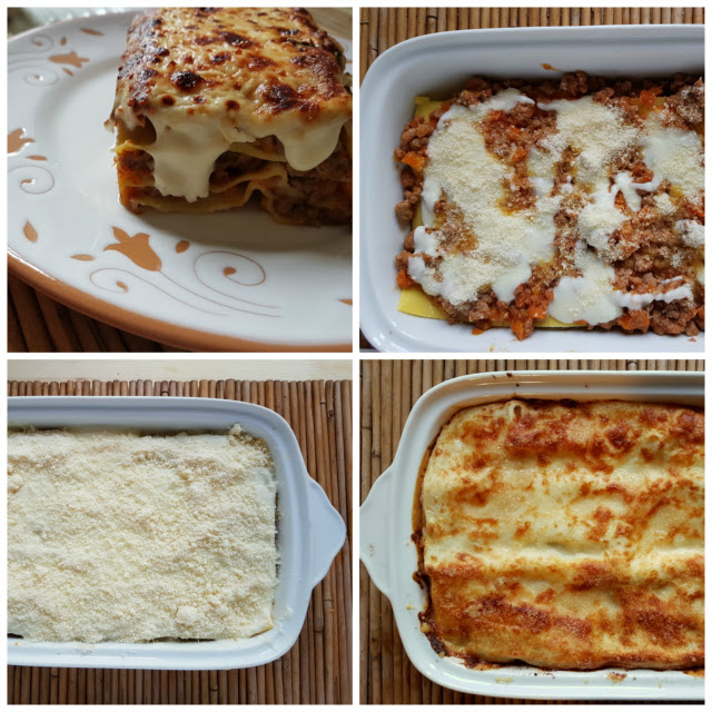 lasagne al forno with bolognese ragu