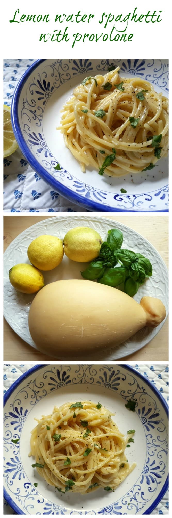 lemon water spaghetti recipe