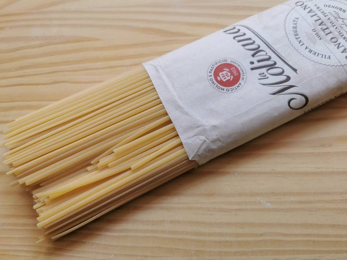 Linguine pasta from La Molisana.