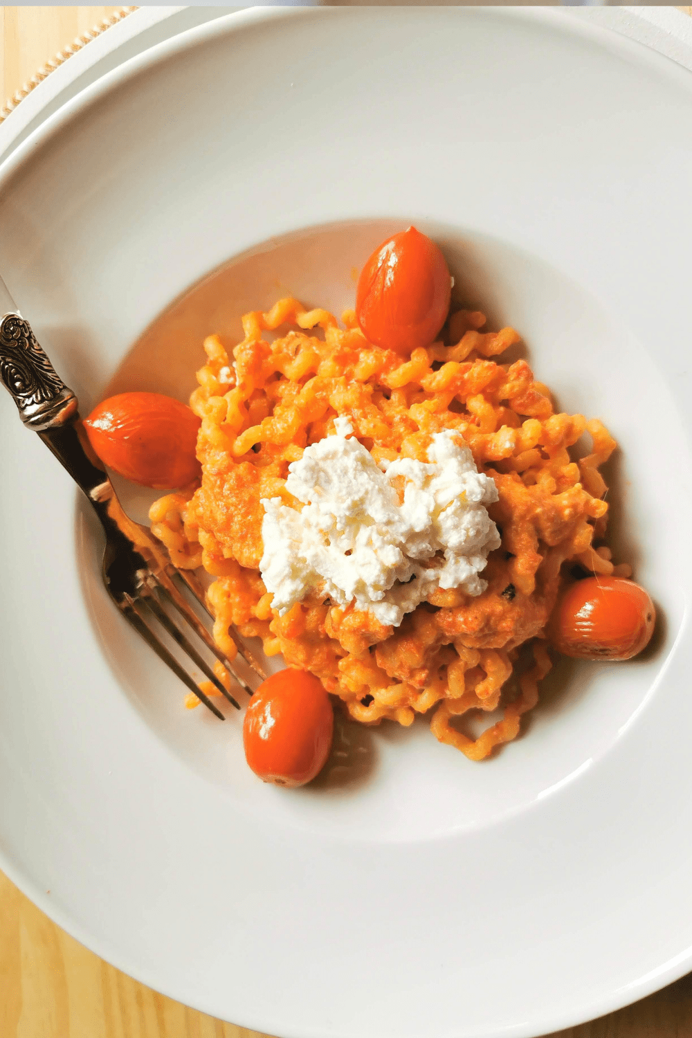 Long Fusilli Pasta with Pesto Calabrese The Pasta Project