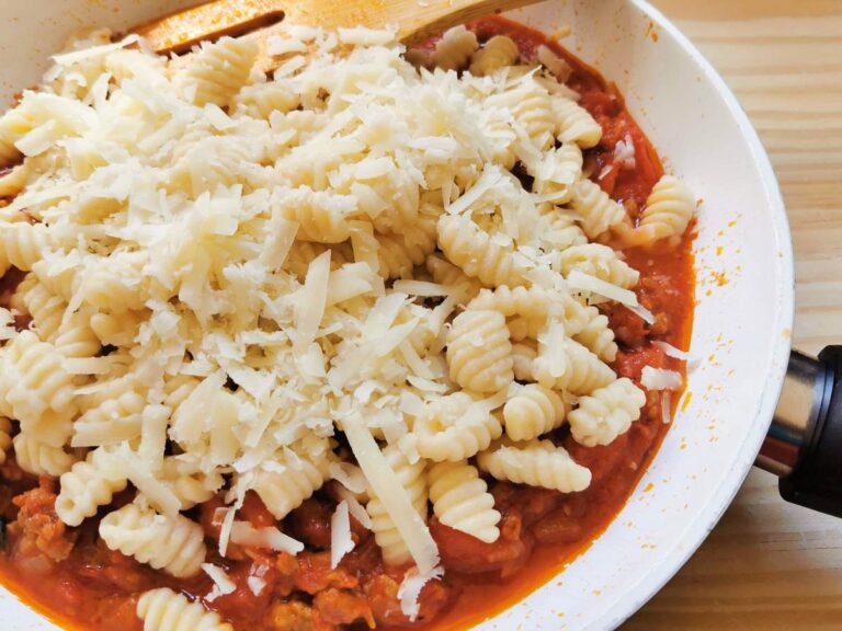 Sardinian Gnocchi-Malloreddus with sausage, tomatoes &amp; saffron. – The ...