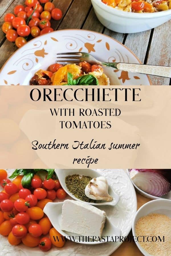 orechiette with roasted tomatoes