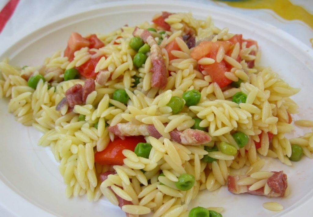 Orzo (risoni) salad