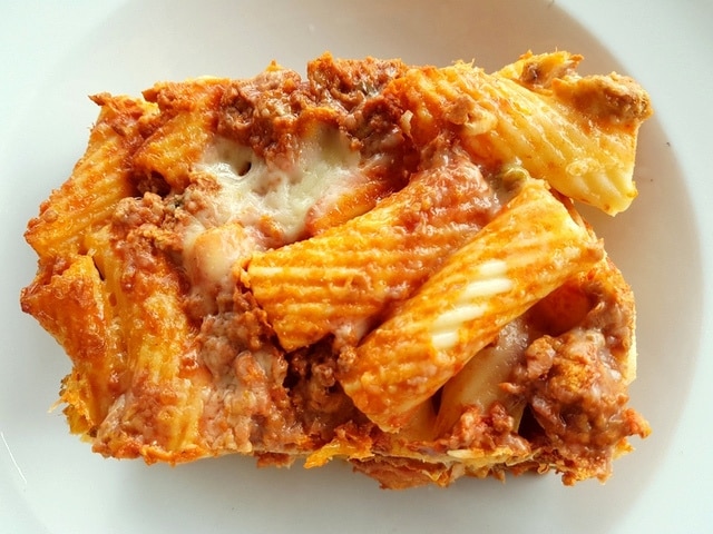 Sicilian pasta al forno