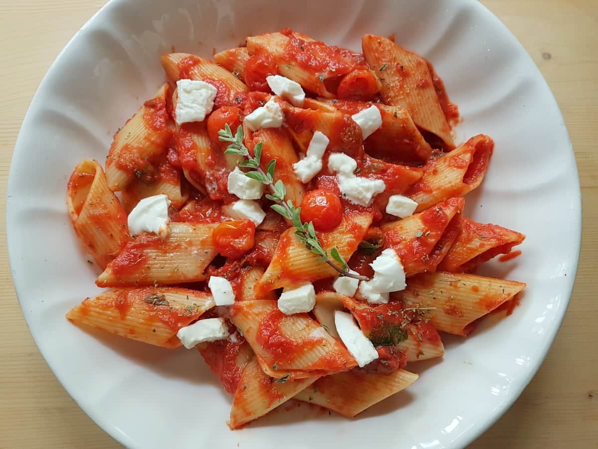 Mezze Penne with Tuna Recipe - La Cucina Italiana