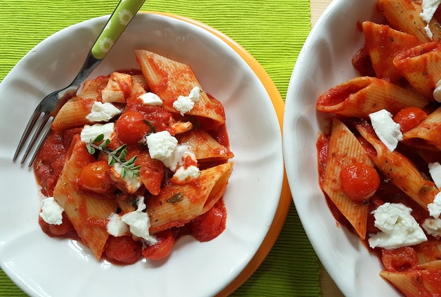 pasta alla pizzaiola recipe from Puglia