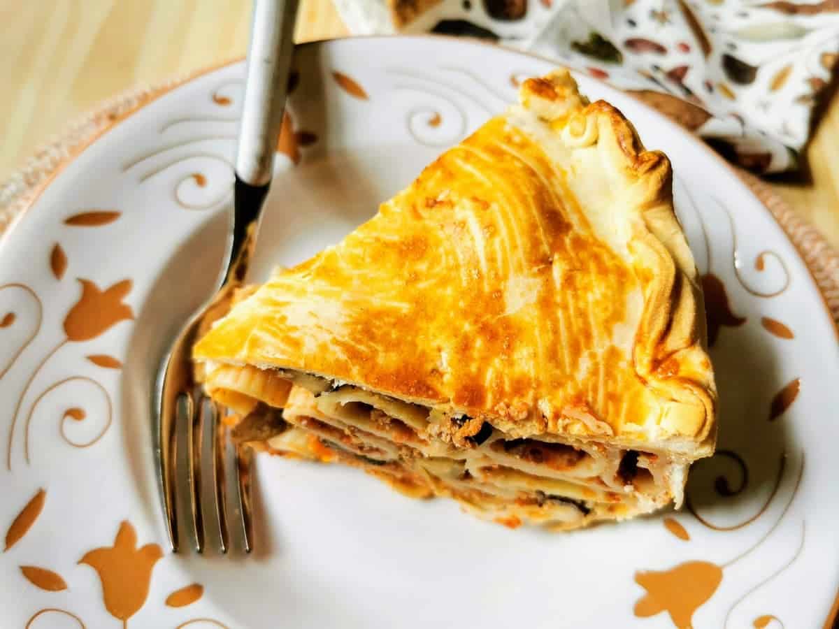 Pasta Pie with Pastry Rigatoni Pasticciati The Pasta Project