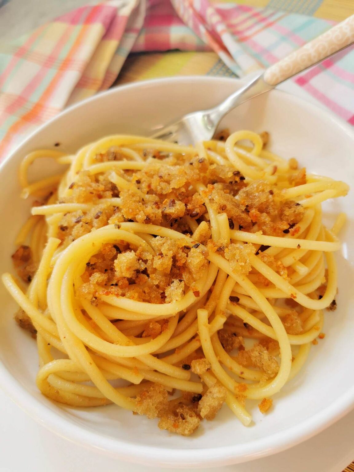 Pasta with Breadcrumbs Recipe from Basilicata. The Pasta Project