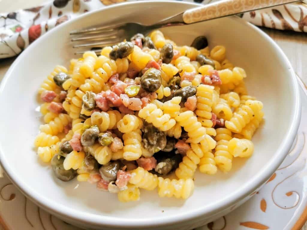 pasta with fava beans and pancetta