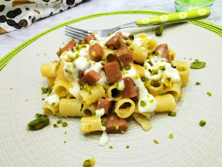 Pasta with Mortadella and Pistachios The Pasta Project
