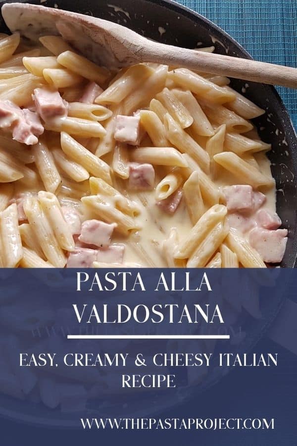 Penne Pasta alla Valdostana