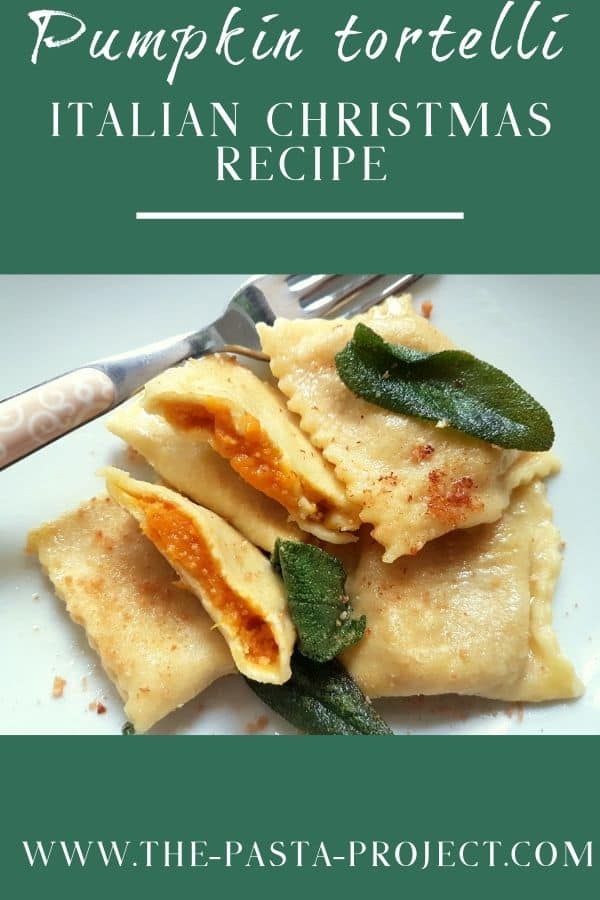 Pumpkin tortelli recipe from Mantova