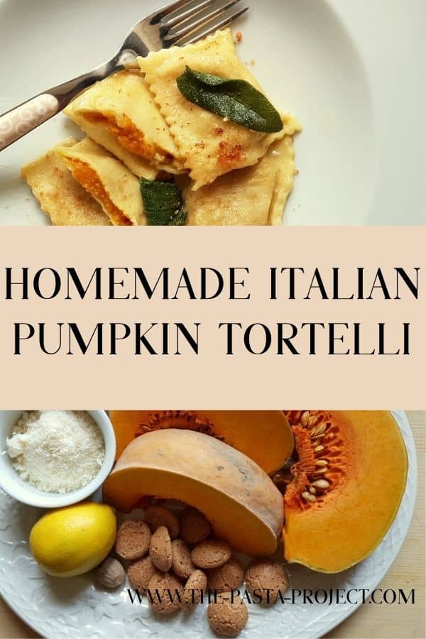 Pumpkin tortelli recipe from Mantova