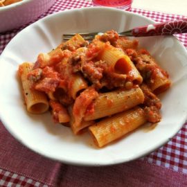 sausage pasta alla zozzona