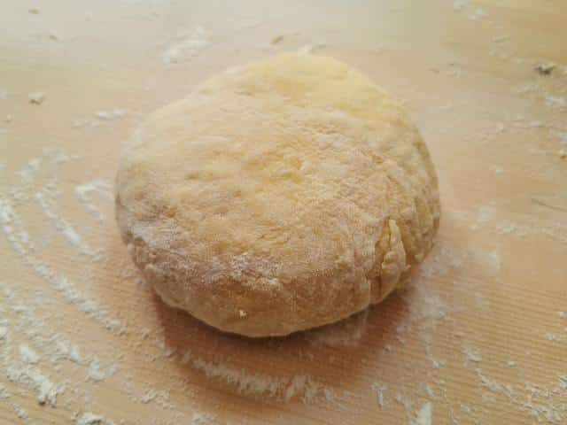 dough for silk handkerchief pasta