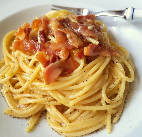 Spaghetti Alla Carbonara Recipe From Rome The Pasta Project