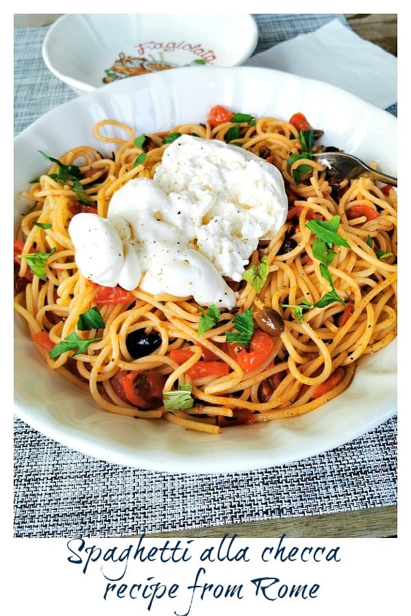 spaghetti alla checca recipe from Rome
