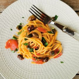 spaghetti alla puttanesca