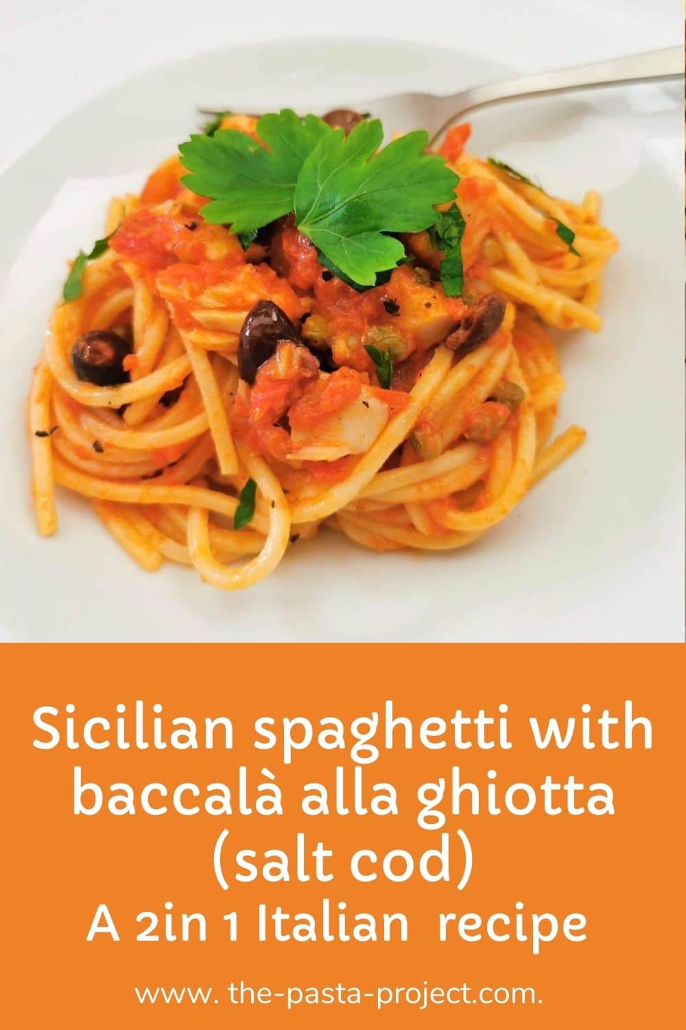 Spaghetti with salt cod (baccalà) alla ghiotta - The Pasta ...