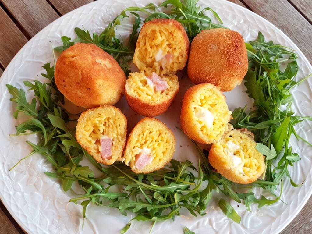 pasta arancini from Naples