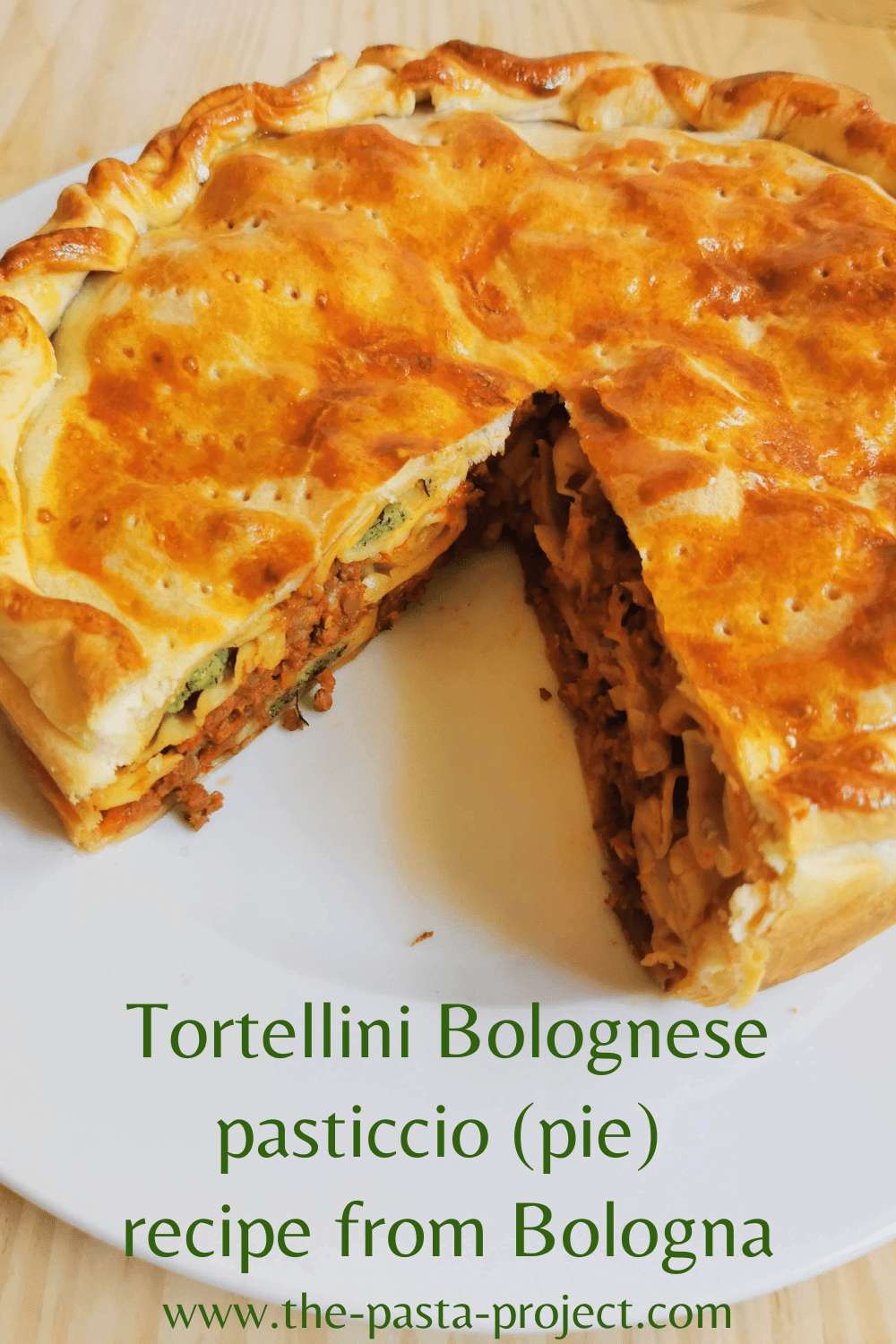 Tortellini Bolognese Pasticcio Pie
